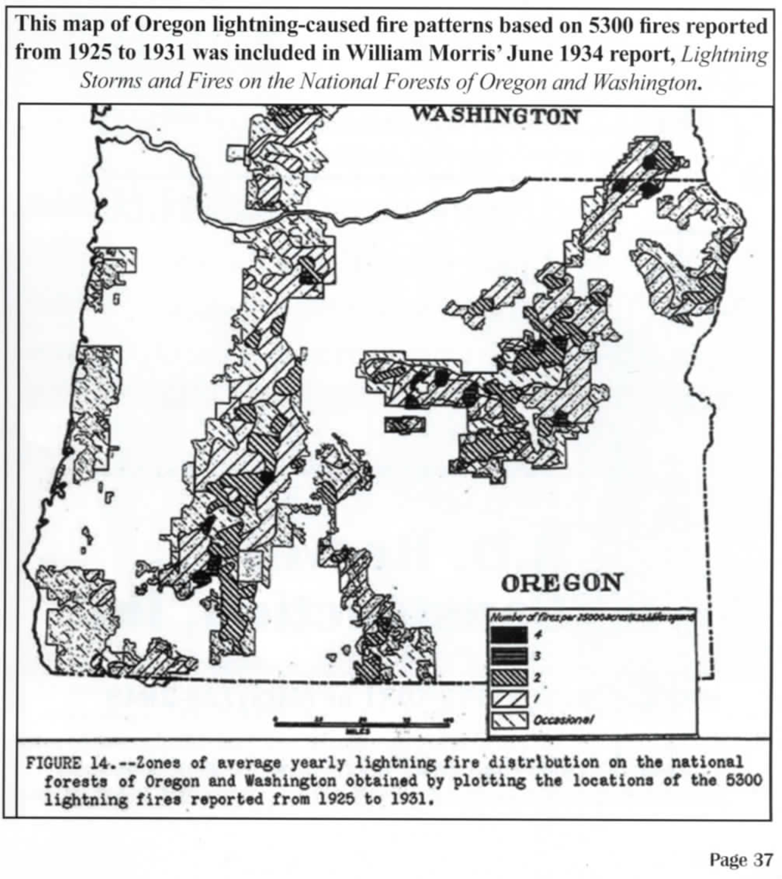 NW Maps Co. Zybach 2015 Article Historic Oregon Wildfires